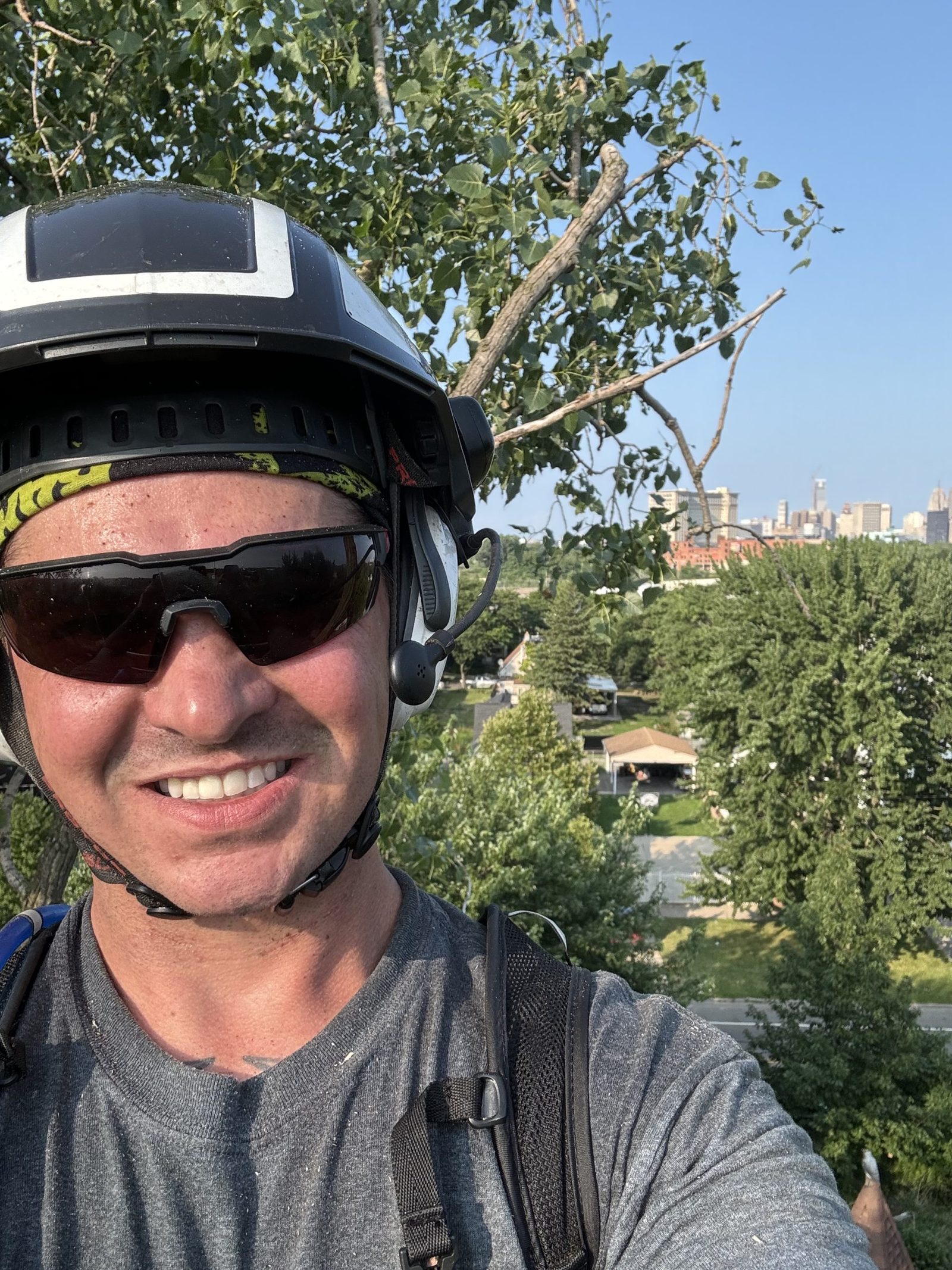 Robert Burgund, ISA Certified Arborist and owner of Tree Pros LLC